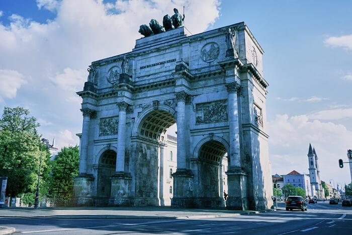 Siegestor München Fotospots