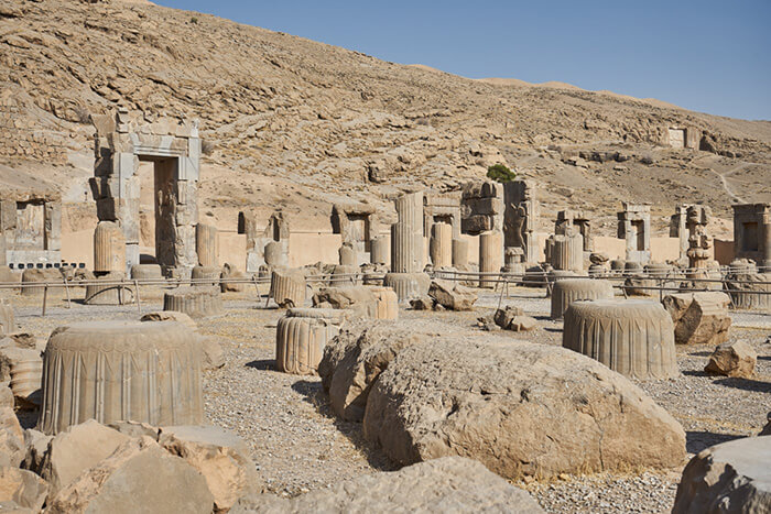 Backpacking im Iran Persepolis