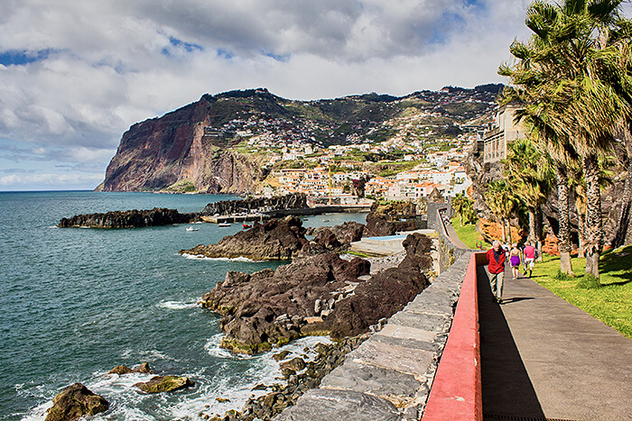 Auf dem Weg nach Camara de Lobos Madeira