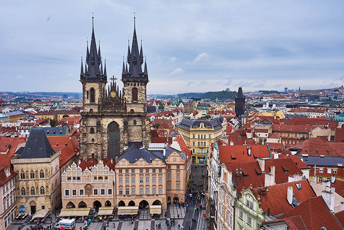 Ausblick Prager Turm