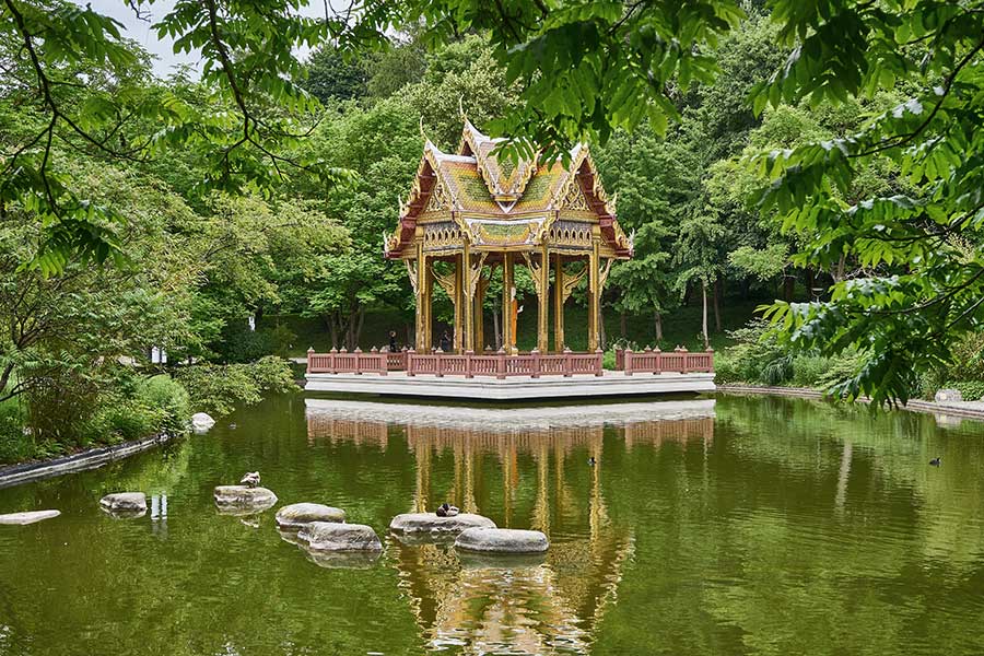 Der japanische Garten im Westpark