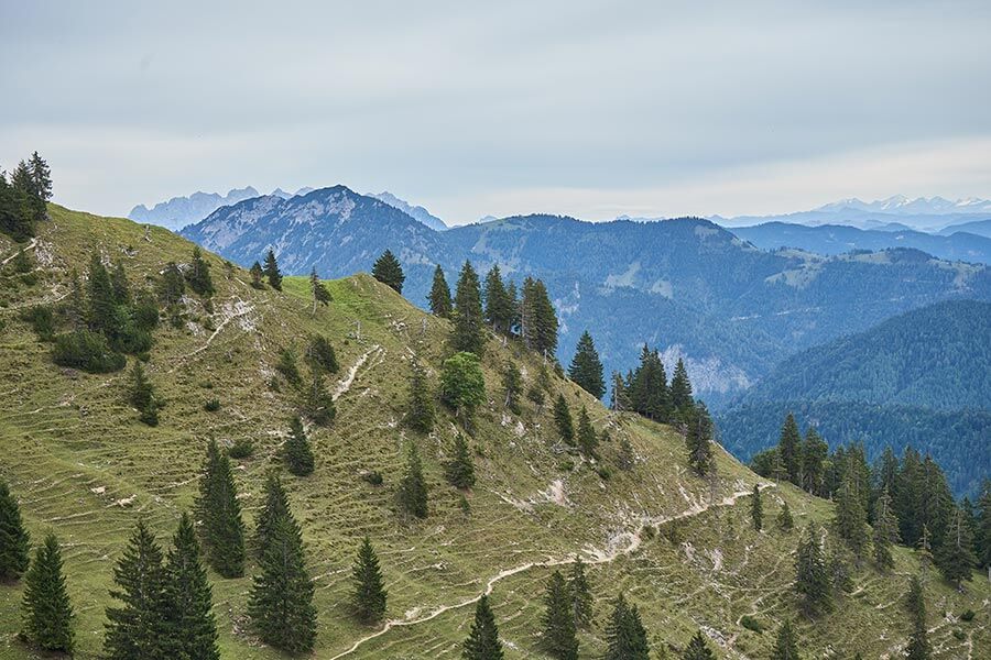 wandern in bayern mit weitblick